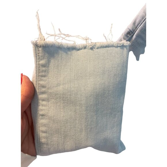 Adriano Goldschmied Prima Crop AG ED Denim Cigarette Cropped Pants Sz 27R - Picture 5 of 14